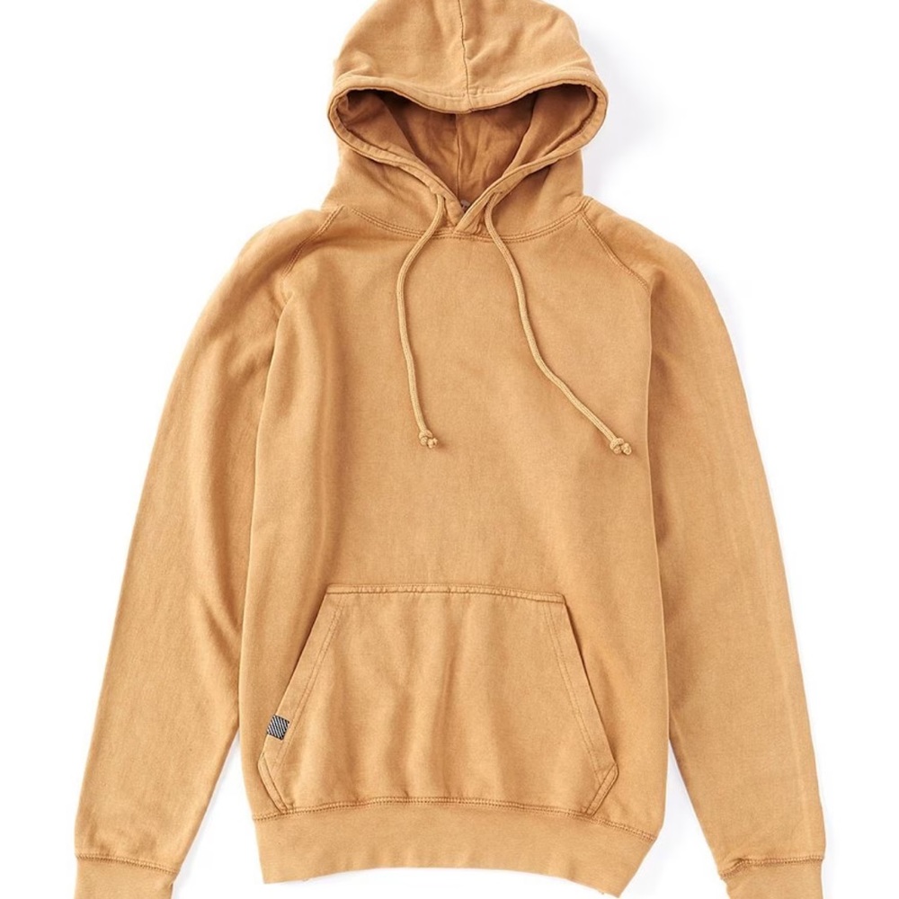 Lira Camel Vintage Wash Pullover Hoodie